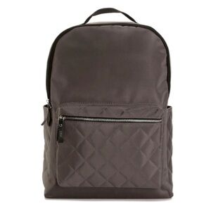 DSW - Grey Diamond Quilted Backpack